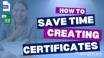 How To Create Certificates Using Mail Merge