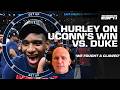Dan Hurley on UConn’s comeback win vs. Duke: We just FOUGHT and CLAWED 😤  | Get Up