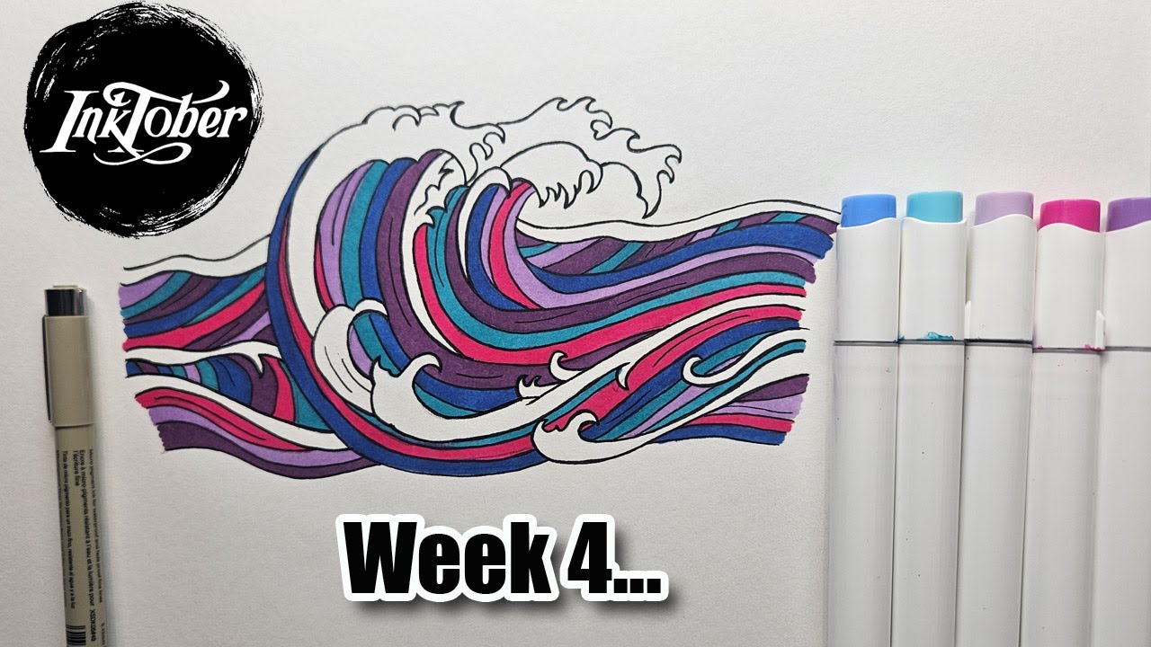 Inktober 2024 Week 4 | Prompts 20 - 26