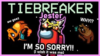 I killed so many people as the TIEBREAKER JESTER | Among Us Town of Us w/ Friends