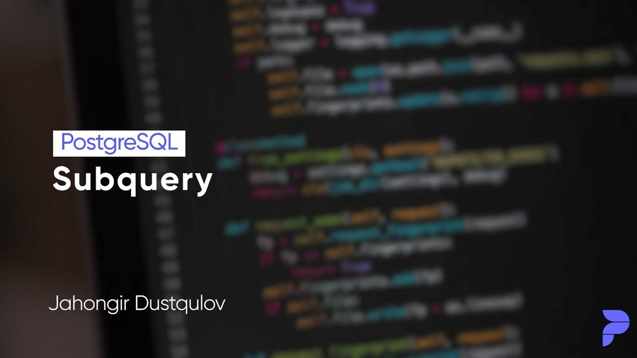 Subquery