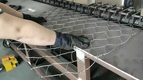 Border Reinforcement & Netting End Winding-up Machine/Gabion machine/gabion Edge winding Machine