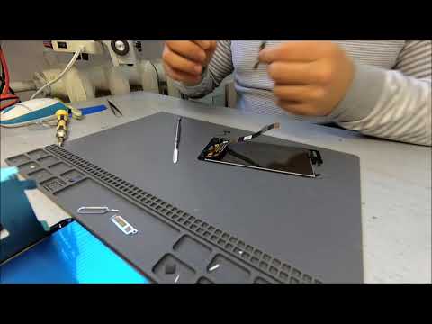 Nokia 5 - Замена дисплейного модуля (LCD replacement).