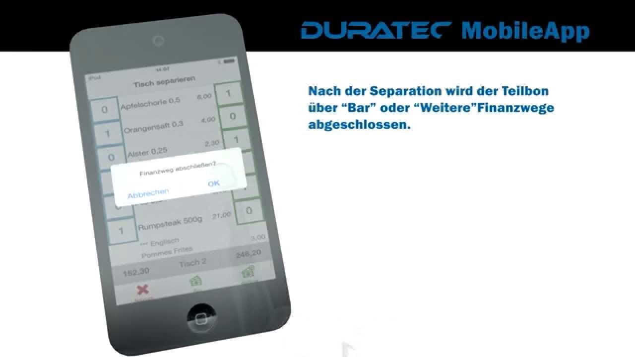 Update Bedienungsanleitung: Mobile Kassen-App