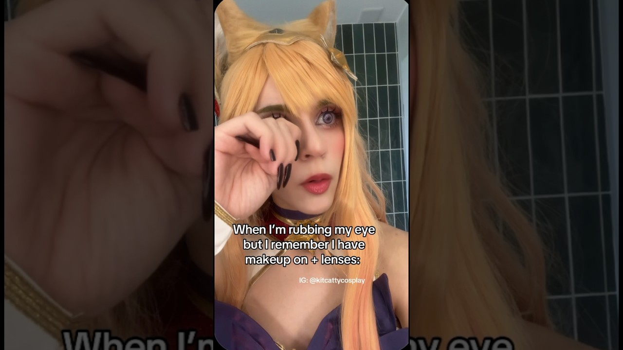 Top 10 scariest experiences #cosplay #cosplayer #leagueoflegends #wildrift #ahri #starguardian