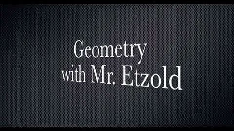 Geometry - Linear Measure