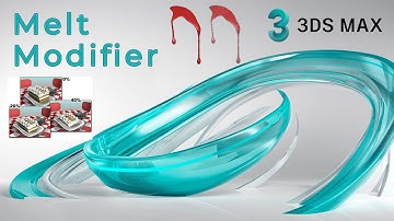 Melt Modifier || 3ds Max Tutorial ||  Hindi  ||