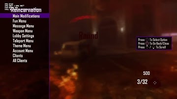 BLACK OPS 2 REINCARNATION MOD MENU ZOMBIES DEX PS3 FREE DOWNLOAD