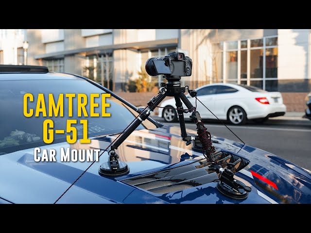 The Best Budget Pro Car Mount Rig For Your Camera? (Camtree G-51 - Suction  Mount) 