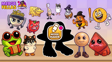 Merge Fellas Italian Brainrot 19 Maker Mode 2 Gameplay | NEW MODE - Reaching Max Level