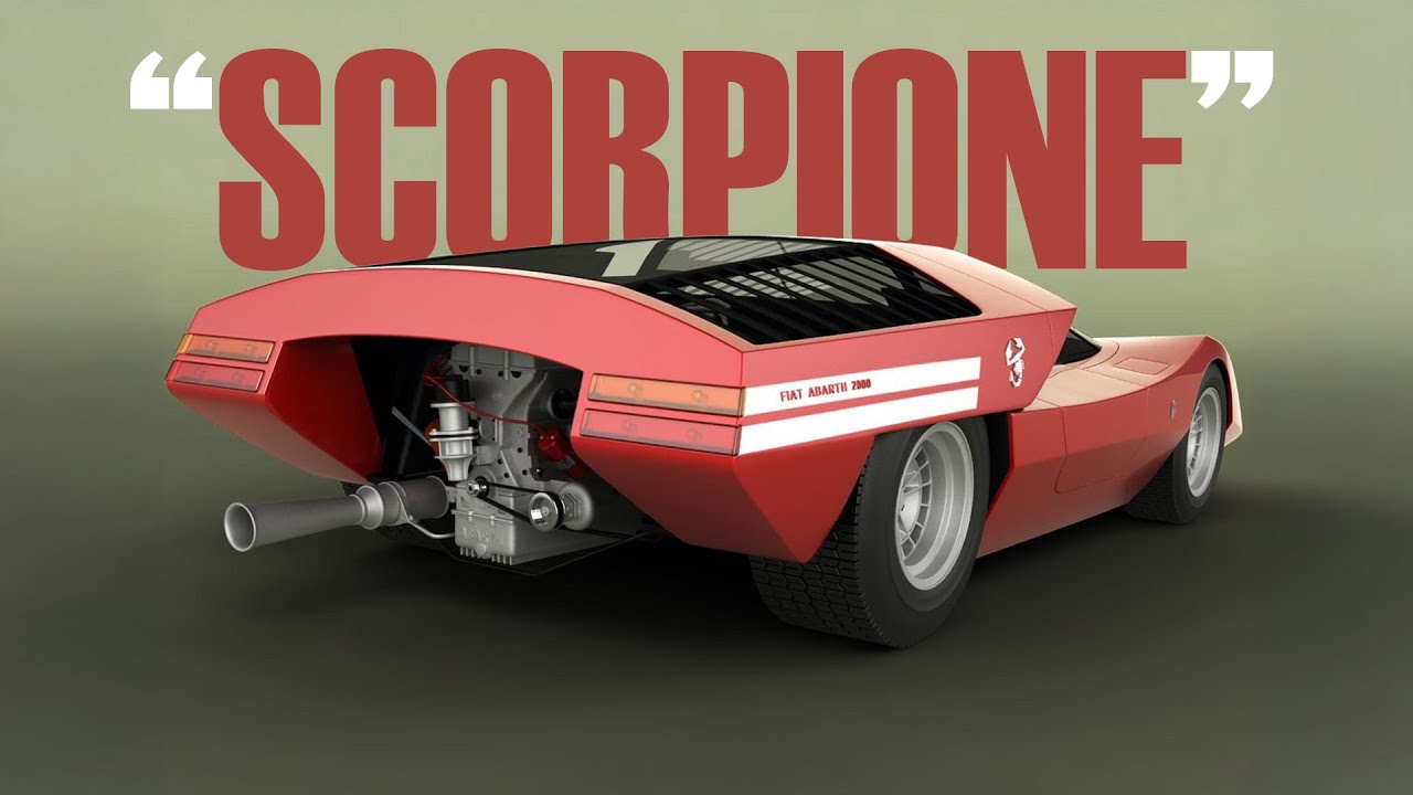 T*e様 Dinky Fiat Abarth 2000 Pininfarina Concept not to forget: in 1969 the Fiat Abarth 2000 Scorpione was