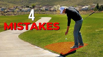 4 MISTAKES When Taking Free Relief From a Cart Path