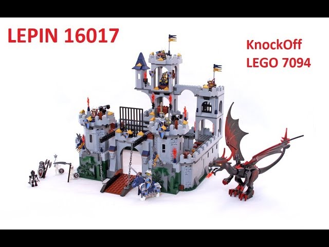 Speed Build LEPIN 16017 King's Castle Siege LEGO 7094