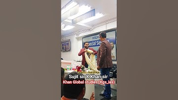 Sujit Sir X Khan sir 😎 #khanglobalstudies #upsc #viral #trending #shorts #sujitsir #khansir #ias #op