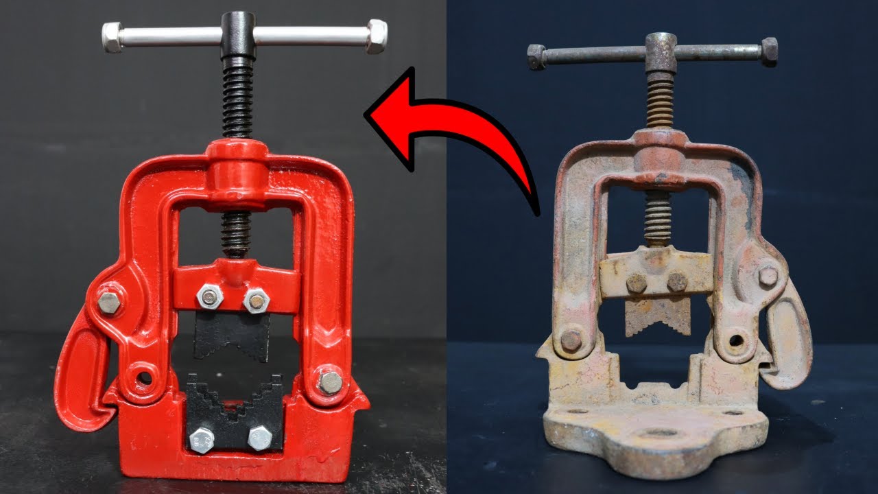 Vise Process Want a LIKE-NEW Pipe Vise? Watch This Restoration Process! - YouTube