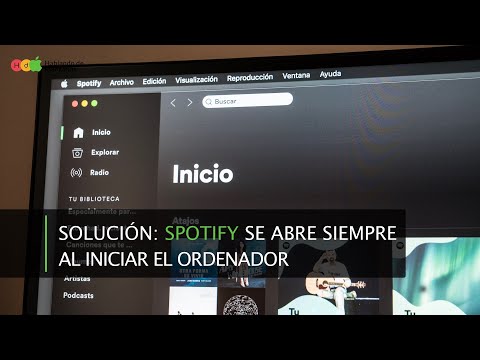 Solución: Spotify se abre siempre al iniciar sesión