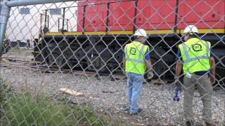 [4K] The Derailment of The Last Fec Circus Train with FEC 714 on the ground