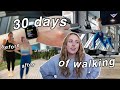 I walked for 30 minutes everyday for 30 days the key to health