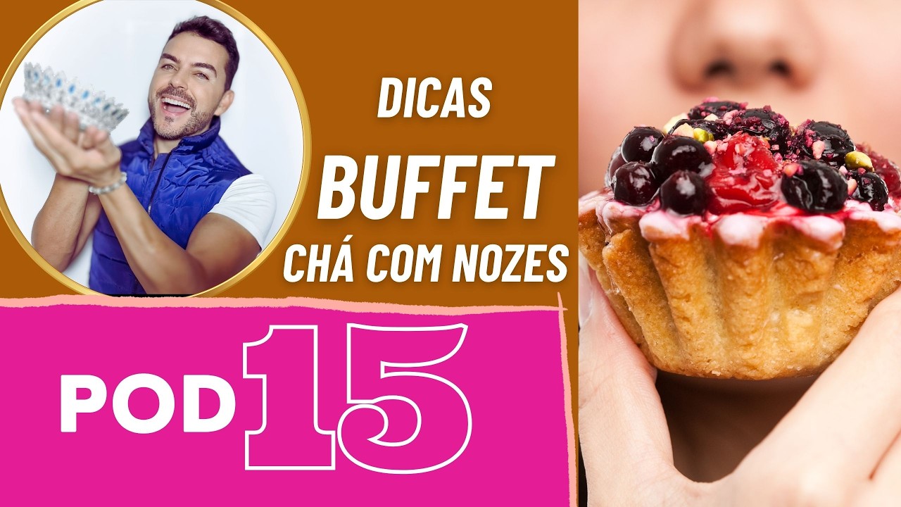 DELICIOSAS DICAS DE BUFFET PARA FESTA DE QUINZE ANOS