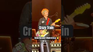 Green Day playing Crazy Train by Ozzy Osbourne at Oceans Calling Festival 🤘