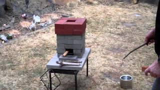 How to improve on the basic brick rocket stove