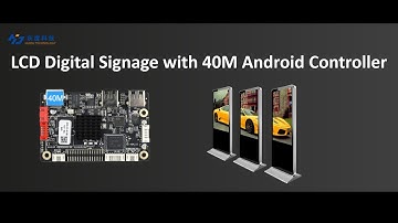 Android Controller 40M for TV and LCD digital signage Support customer APK and GMS services