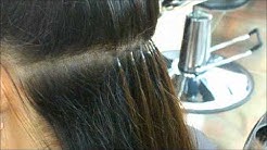 Keratin Glue Hair Extensions by Euphora (Best Hair Salon in Queens NY)