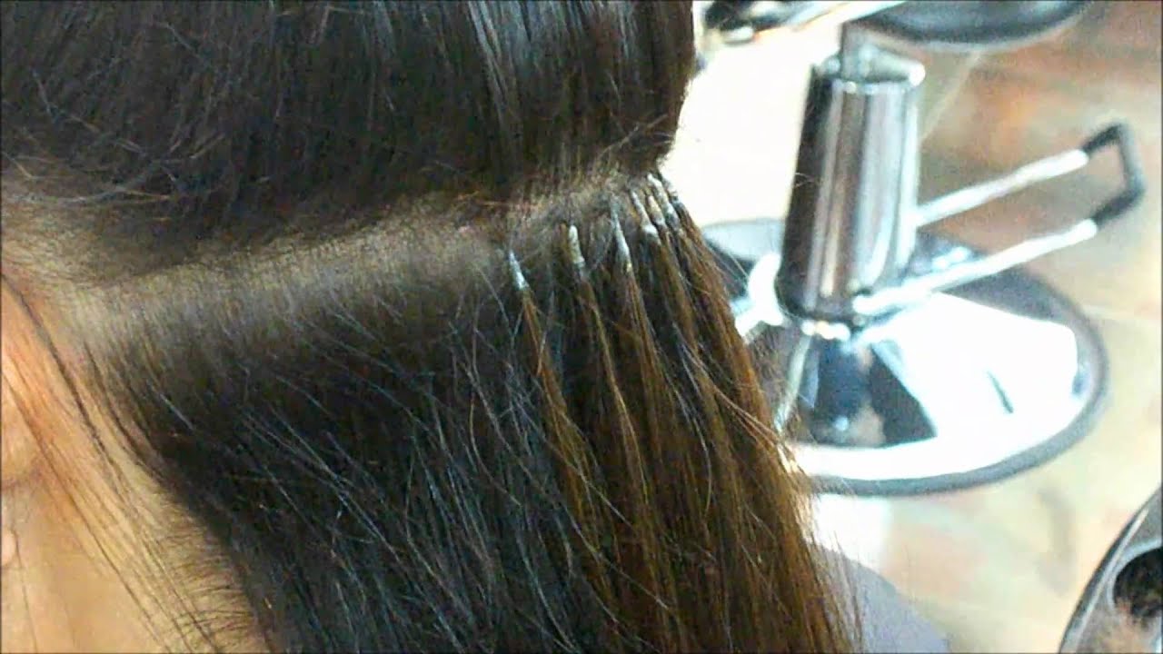 Keratin Glue Hair Extensions By Euphora Best Hair Salon In Queens