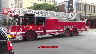 Chicago Fire Department Truck 3 & Ambulance 42 Responding Chicago Fire Department Truck 3 & Ambulance 42 Responding