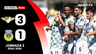 Resumo: Moreirense 3-1 Arouca - Liga Portugal Betclic | sport tv