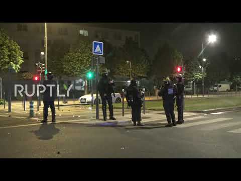 France: Overnight riots in Paris suburb after motorcycle incident involving police