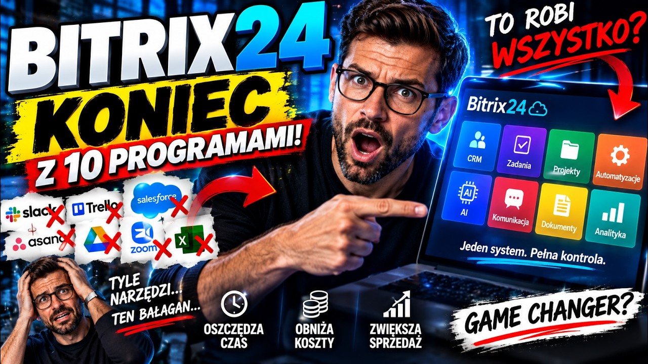 Bitrix24 w firmie IT — CRM, projekty, czas pracy i AI w praktyce