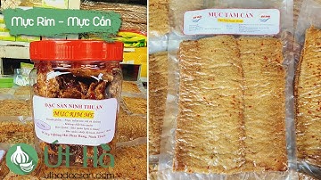 Mực Rim Me - Mực Cán Tẩm Loại 1 Đặc Sản Ninh Thuận