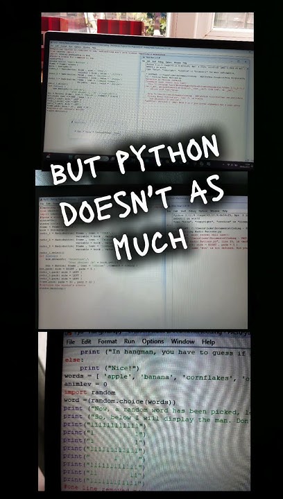 Python after block based languages: yes or no? - YouTube