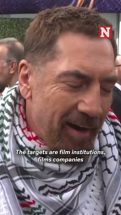 Javier Bardem Wears Keffiyeh To Emmys: 'Free Palestine'