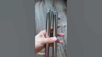 Côn nhị khúc inox êm tiếng để tập luyện võ thuật