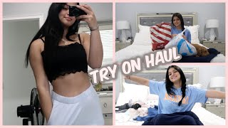 mom buys clothes for me!! .TRY ON HAUL