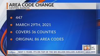 Area code change