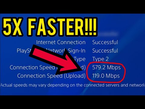 nå Delegeret Generelt sagt How to boost your connection speed on ps4 with new dns server and mtu  settings - YouTube