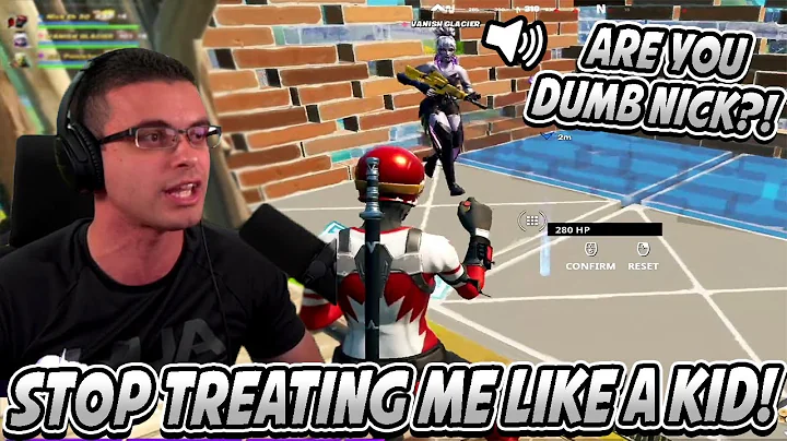 Nick Eh 30 Gets EMOTIONAL & SCREAMS At Trio After They Treat Him Like A NOOB! - Fortnite Highlights