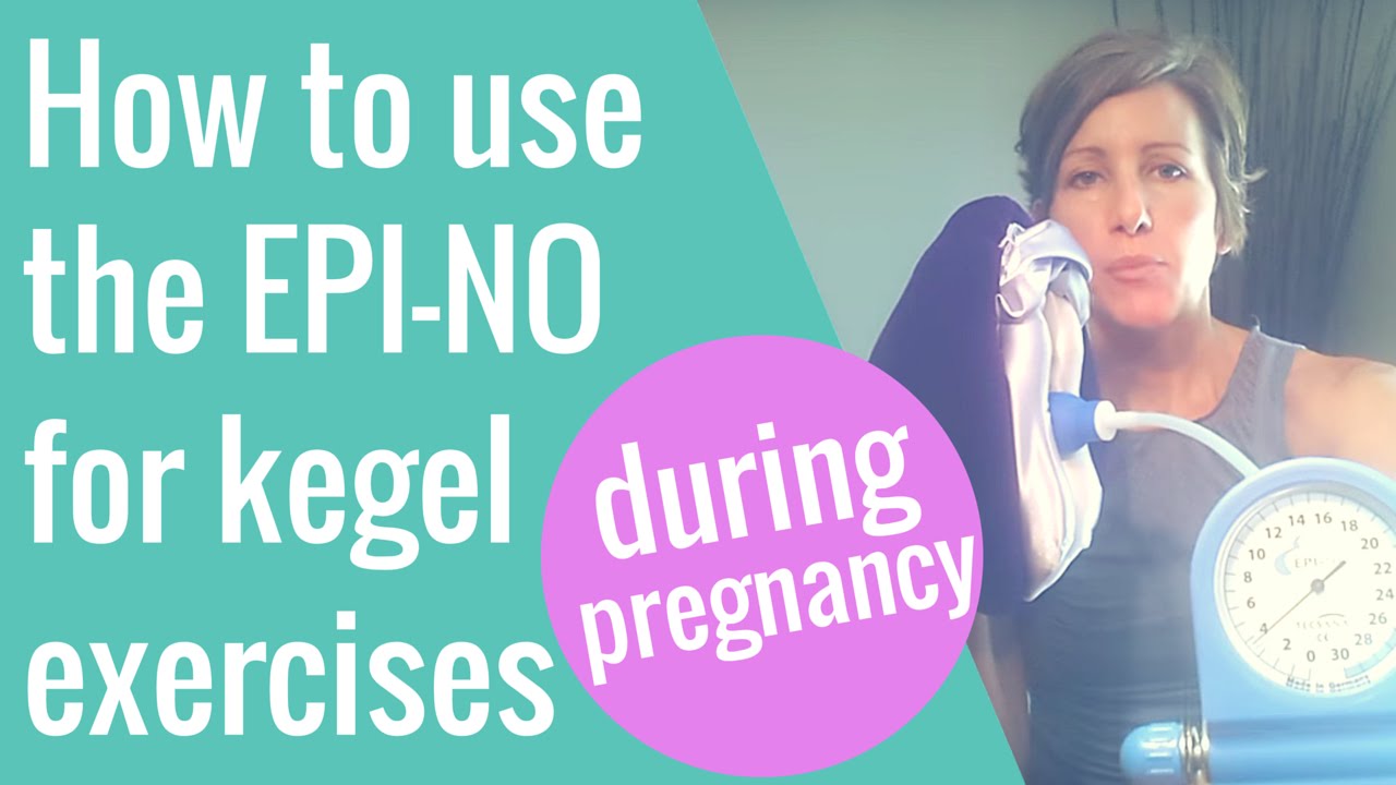 EPINO How to Use for kegels in pregnancy YouTube