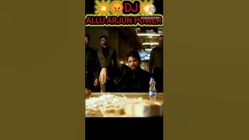 😡☠️ DJ attitude video 💥Allu Arjun Attitude😈☠️😡 #alluarjunallu #attitudestatus #alluarjunattitude