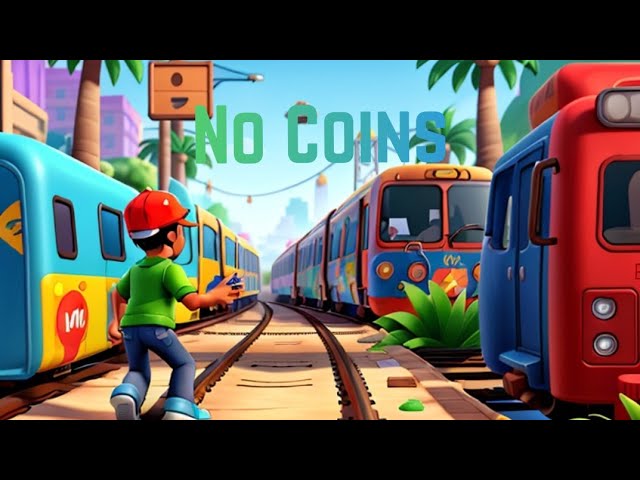 Sweaty No Coin Challenge part 2 #subwaysurfers #subwaysurferschallenge