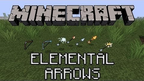 Minecraft (Mod Showcase) Elemental Arrows Mod 1.5.2