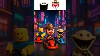 My Sprunki Oc Hungry Worm X Canada Racing Through Neon City Streets To The Finish Line