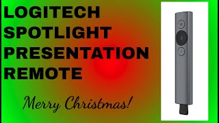 salami sollys belastning Review of Logitech Spotlight Presentation Remote - YouTube