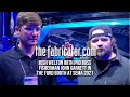 Pro fisherman John Garrett on his custom built Ford F-150 at SEMA 2021