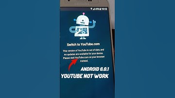 OLD PHONE YOUTUBE NOT WORK SOLUTION. samsung A8. Android 6.0.1. all android working #4k