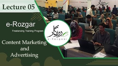 Content Marketing and Advertising Lecture 5| e-Rozgar Program | SEO
