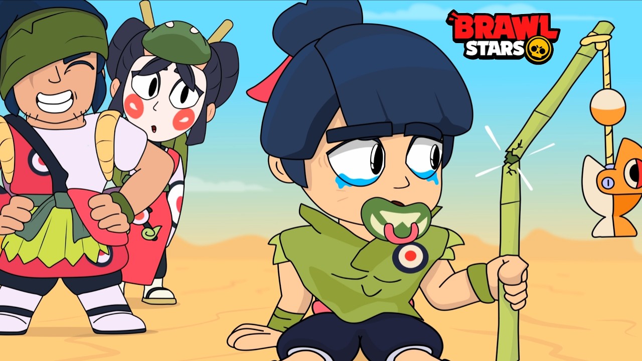 Brawl Stars Animation NORI BROKE HIS ROD